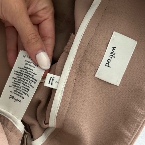 Wilfred front tie pant- size 2 - Picture 2 of 6